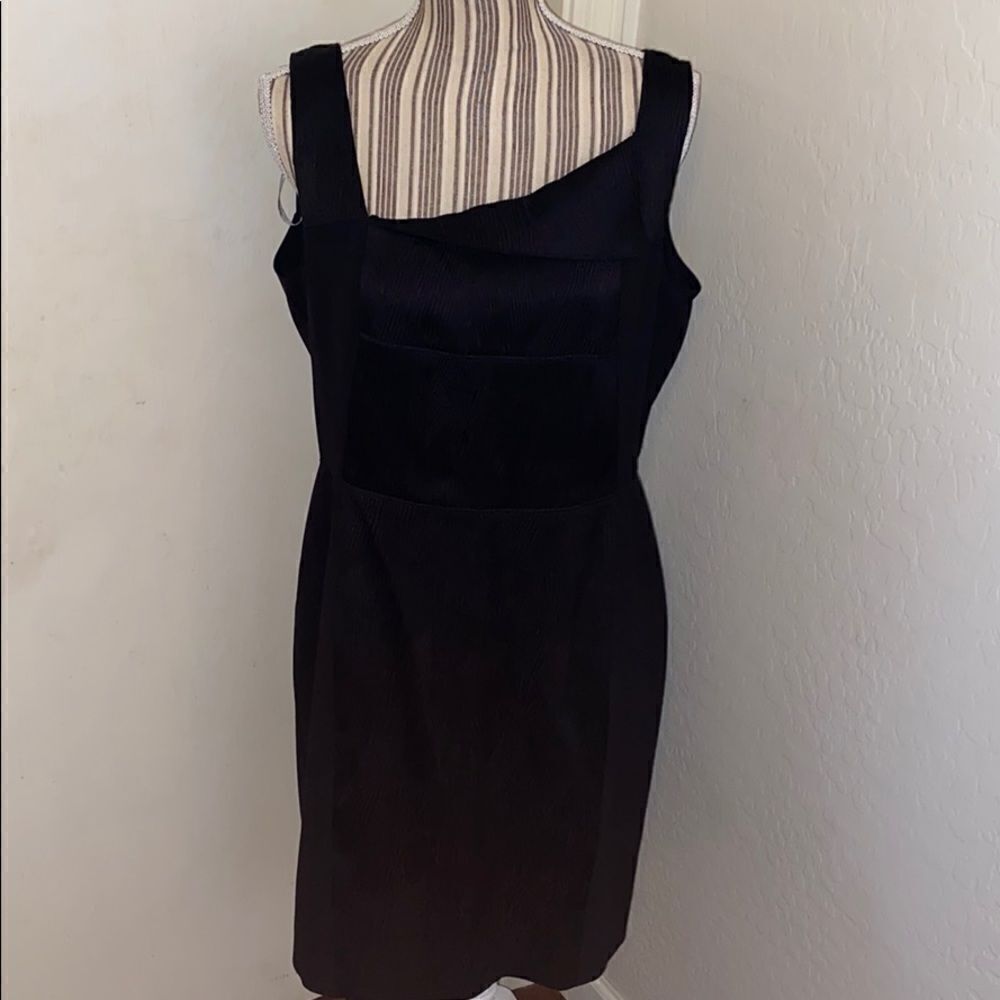 Marc New York Andrew Marc Black Sleeveless Dress